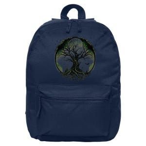 Tree Of Life Under The Moon Connection, Life, Magic, Mystery 16 in Basic Backpack