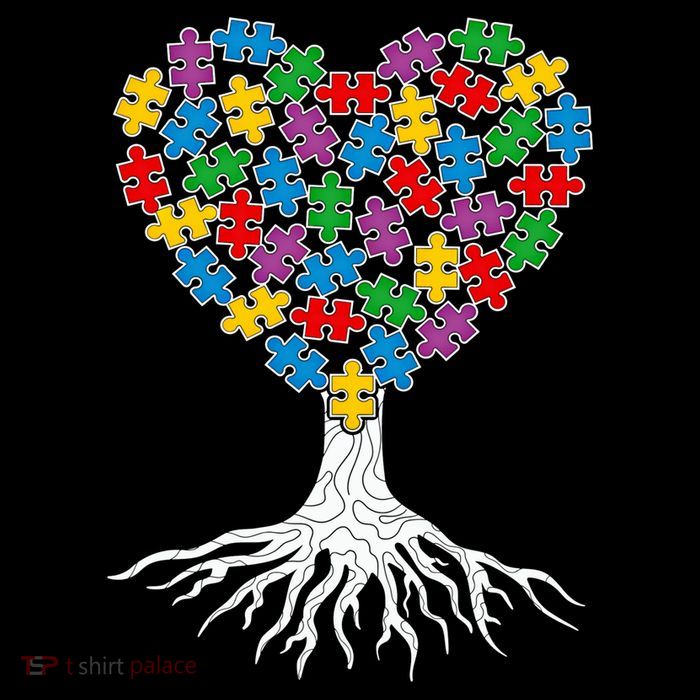 Tree Of Life Autism Awareness Puzzle Tree Funny Gift City Backpack