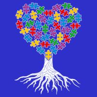 Tree Of Life Autism Awareness Puzzle Tree Funny Gift Magnet