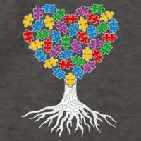 Tree Of Life Autism Awareness Puzzle Tree Funny Gift Vector Backpack