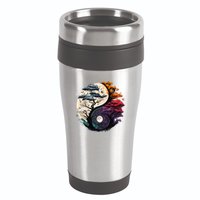 Tree Of Life Yin Yang 16oz Travel Tumbler