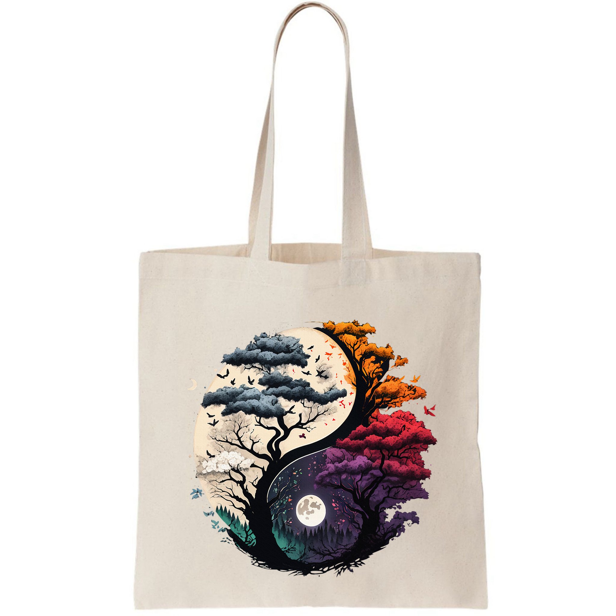 Tree Of Life Yin Yang Bag