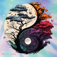 Tree Of Life Yin Yang Legacy Tie Dye Trucker Hat