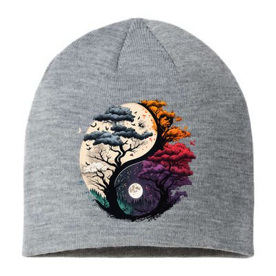 Tree Of Life Yin Yang Sustainable Beanie