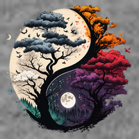 Tree Of Life Yin Yang Toddler Hoodie