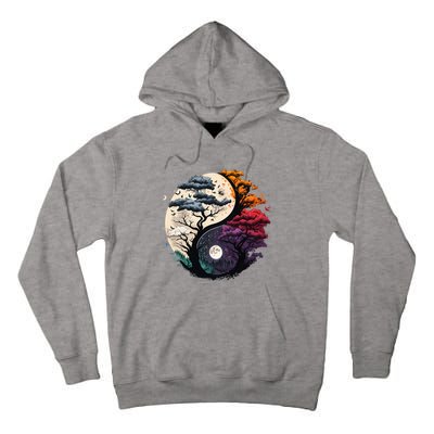 Tree Of Life Yin Yang Tall Hoodie