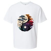 Tree Of Life Yin Yang Sueded Cloud Jersey T-Shirt