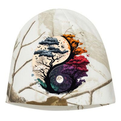 Tree Of Life Yin Yang Kati - Camo Knit Beanie