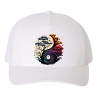 Tree Of Life Yin Yang Yupoong Adult 5-Panel Trucker Hat