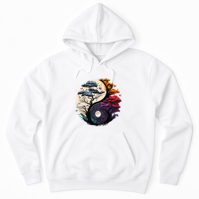 Tree Of Life Yin Yang Hoodie