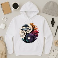 Tree Of Life Yin Yang Hoodie