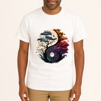Tree Of Life Yin Yang Tall T-Shirt