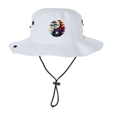 Tree Of Life Yin Yang Bucket Hat