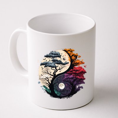 Tree Of Life Yin Yang Mug
