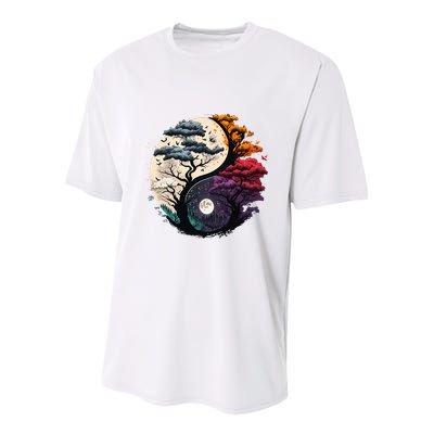 Tree Of Life Yin Yang Youth Performance Sprint T-Shirt