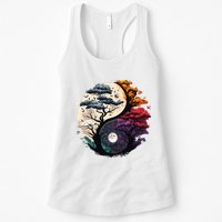 Tree Of Life Yin Yang Womens Tank Top