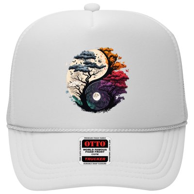 Tree Of Life Yin Yang Trucker Hat