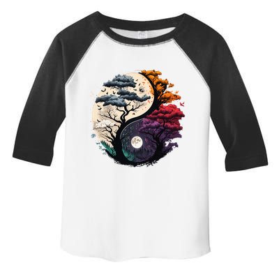 Tree Of Life Yin Yang Toddler Fine Jersey T-Shirt