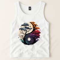 Tree Of Life Yin Yang Tank Top