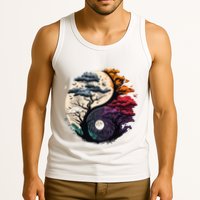 Tree Of Life Yin Yang Tank Top