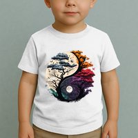Tree Of Life Yin Yang Toddler T-Shirt