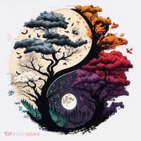Tree Of Life Yin Yang Toddler T-Shirt