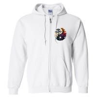 Tree Of Life Yin Yang Full Zip Hoodie