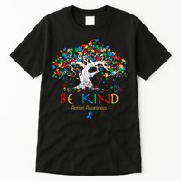 Tree Of Life Autism Awareness Month Puzzle ASD Supporter Tall T-Shirt