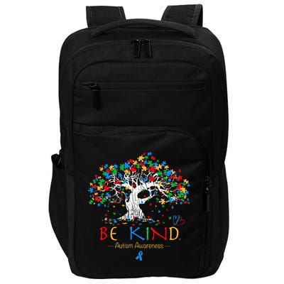 Tree Of Life Autism Awareness Month Puzzle ASD Supporter Impact Tech Backpack