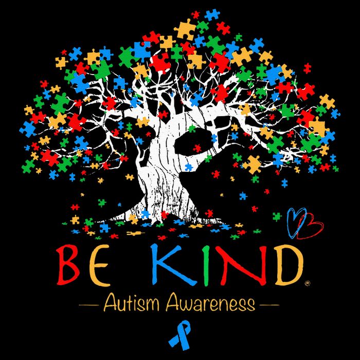 Tree Of Life Autism Awareness Month Puzzle ASD Supporter Impact Tech Backpack