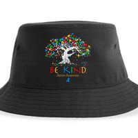 Tree Of Life Autism Awareness Month Puzzle ASD Supporter Sustainable Bucket Hat