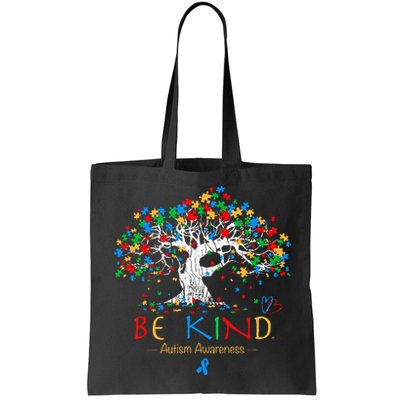 Tree Of Life Autism Awareness Month Puzzle ASD Supporter Bag
