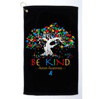 Tree Of Life Autism Awareness Month Puzzle ASD Supporter Golf Towel