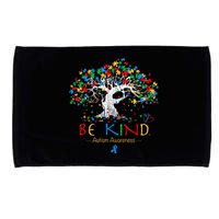 Tree Of Life Autism Awareness Month Puzzle ASD Supporter Microfiber Hand Towel