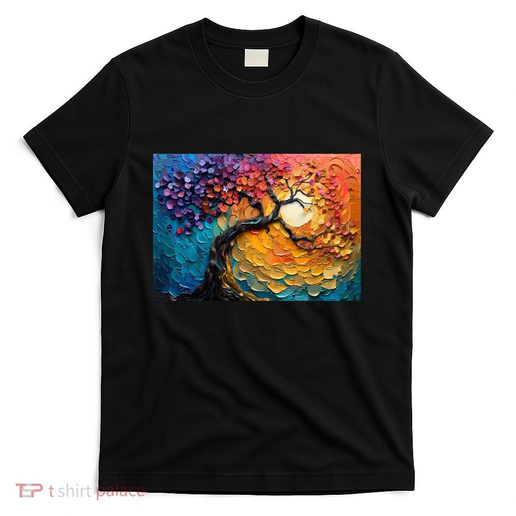 Tree Of Life Oil Painting T-Shirt
