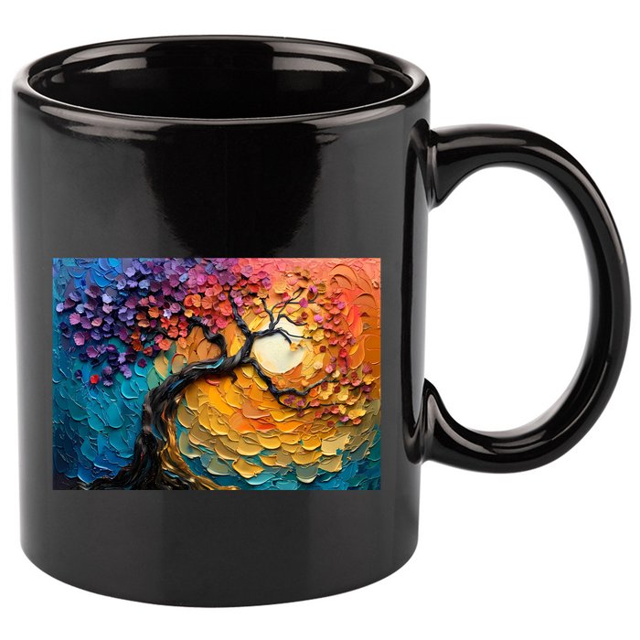 Tree Of Life Oil Painting 11oz C Handle Ceramic Mug