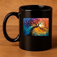 Tree Of Life Oil Painting 11oz C Handle Ceramic Mug
