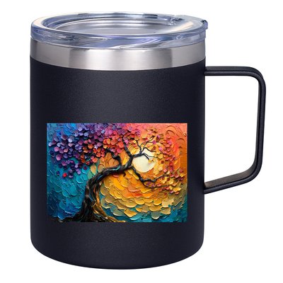 Tree Of Life Oil Painting 12oz Stainless Steel Coffee Mug
