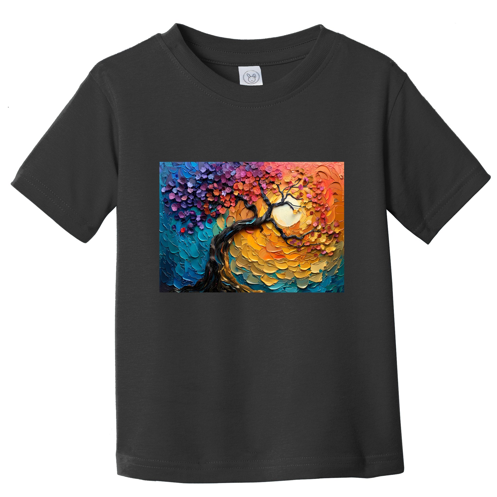 Tree Of Life Oil Painting Toddler T-Shirt