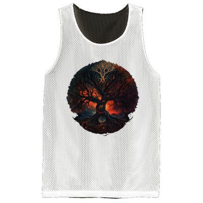 Tree Of Life Gift The Tree Of Life Meditation Mesh Reversible Basketball Jersey Tank