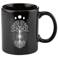 Tree Of Life Moons Phases Cool Meditation Yoga Lover Gift 11oz C Handle Ceramic Mug