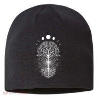 Tree Of Life Moons Phases Cool Meditation Yoga Lover Gift Sustainable Beanie
