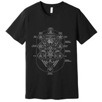 Tree Of Life Kabbalah Esoteric Judaism 10 Sephirot Premium T-Shirt