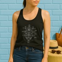 Tree Of Life Kabbalah Esoteric Judaism 10 Sephirot Womens Tank Top