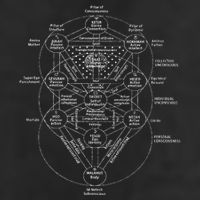 Tree Of Life Kabbalah Esoteric Judaism 10 Sephirot Trucker Hat
