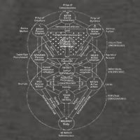 Tree Of Life Kabbalah Esoteric Judaism 10 Sephirot Vector Backpack