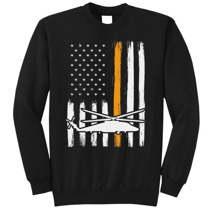 Thin Orange Line Search And Rescue Retired Coast Guard Sweatshirt