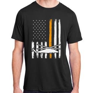 Thin Orange Line Search And Rescue Retired Coast Guard Adult ChromaSoft Performance T-Shirt