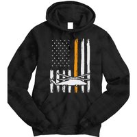 Thin Orange Line Search And Rescue Retired Coast Guard Tie Dye Hoodie