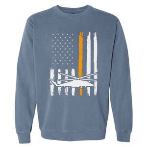 Thin Orange Line Search And Rescue Retired Coast Guard Garment-Dyed Sweatshirt